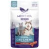 Medterra, Calming CBD Chews for Dogs + Cats, Isolate THC-Free, Bacon, 30ct, 300mg CBD
