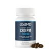 cbdMD, CBD PM Softgel Melatonin Capsules, Broad Spectrum THC-Free, 30ct, 300mg CBN + 1200mg CBD